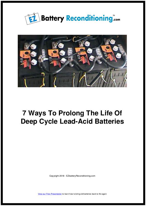 ez battery reconditioning course pdf free download