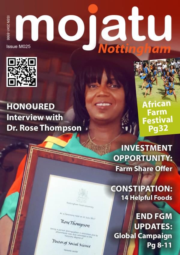 Mojatu Nottingham Magazine Issue M025