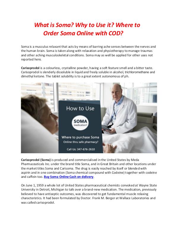 Soma online us pharmacy